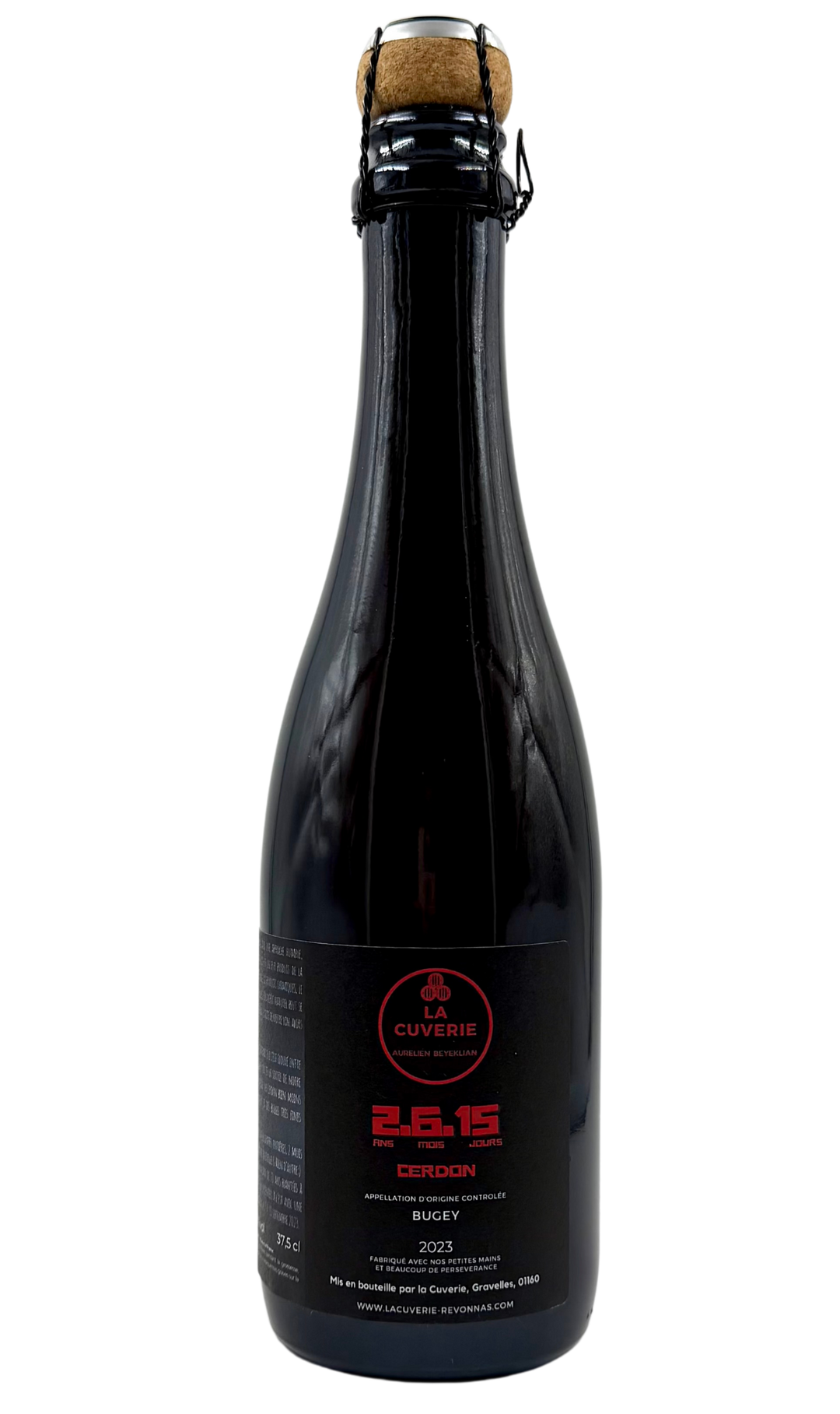Bugey Cerdon « 2 ans, 6 mois, 15 jours » 2023 - La Cuverie - Demi-bouteille 37.5cl