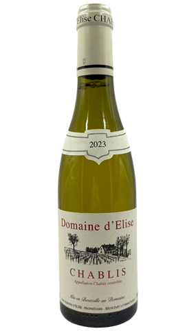 Chablis 2023 - Domaine d'Elise - half bottle 37.5 cl