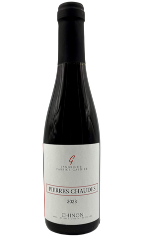 Chinon - Les Pierres Chaudes 2023 - Domaine Sandrine & Fabrice Gasnier en demi-bouteille 37.5 cl