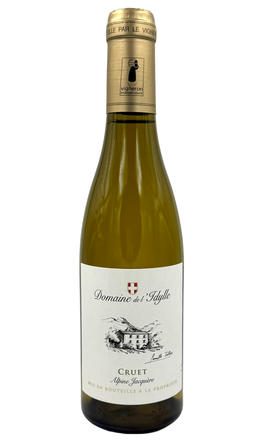 Cruet "Alpine Jacquère" 2023 - Domaine de L'Idylle - Tiollier Family in half-bottle 37.5 cl