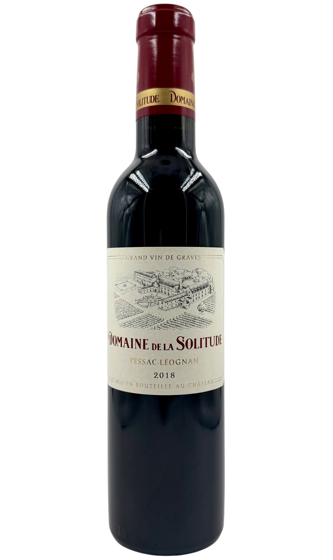 Pessac-Léognan Rouge - Domaine de la Solitude 2018 in half-bottle 37.5cl
