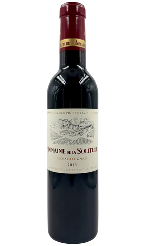 Pessac-Léognan Rouge - Domaine de la Solitude 2018 in half-bottle 37.5cl