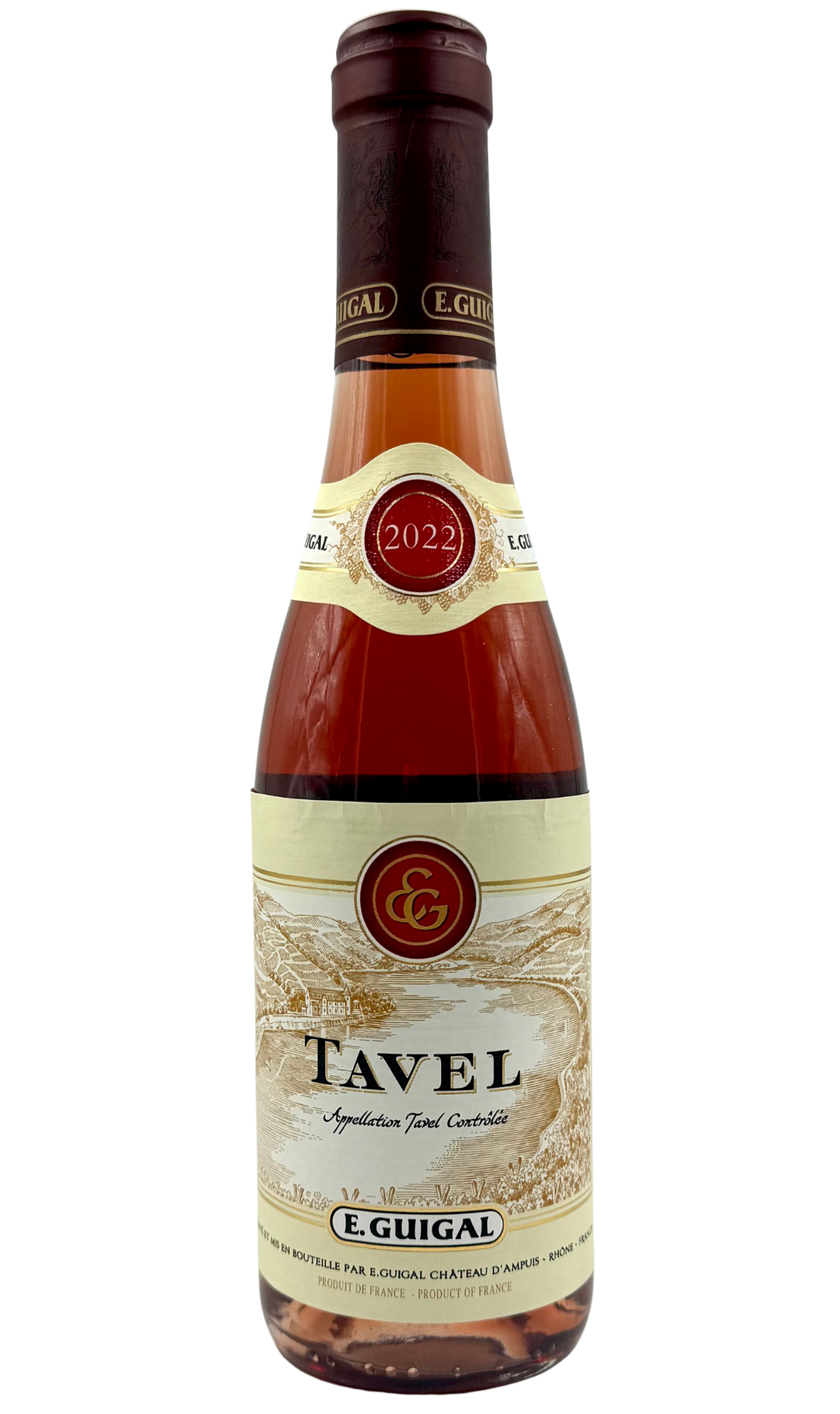 Tavel 2022 - Maison E. GUIGAL en demi-bouteille 37,5cl