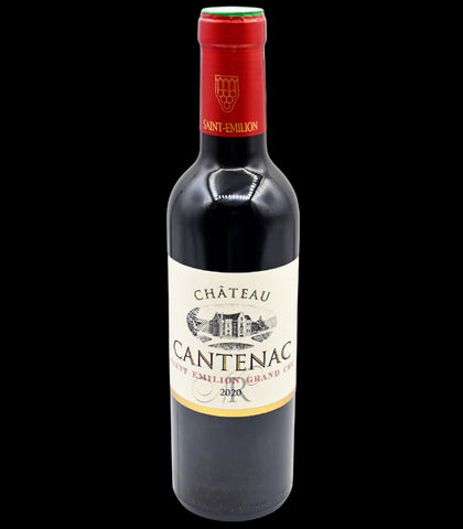 Saint-Emilion Grand Cru 2020 - Château Cantenac in half-bottle 37.5 cl
