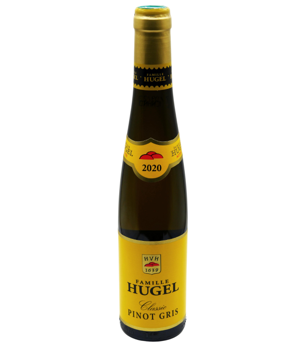 Pinot Gris Classic 2020 produit par la Famille Hugel en demi-bouteille 37,5cl sur VINAdemi