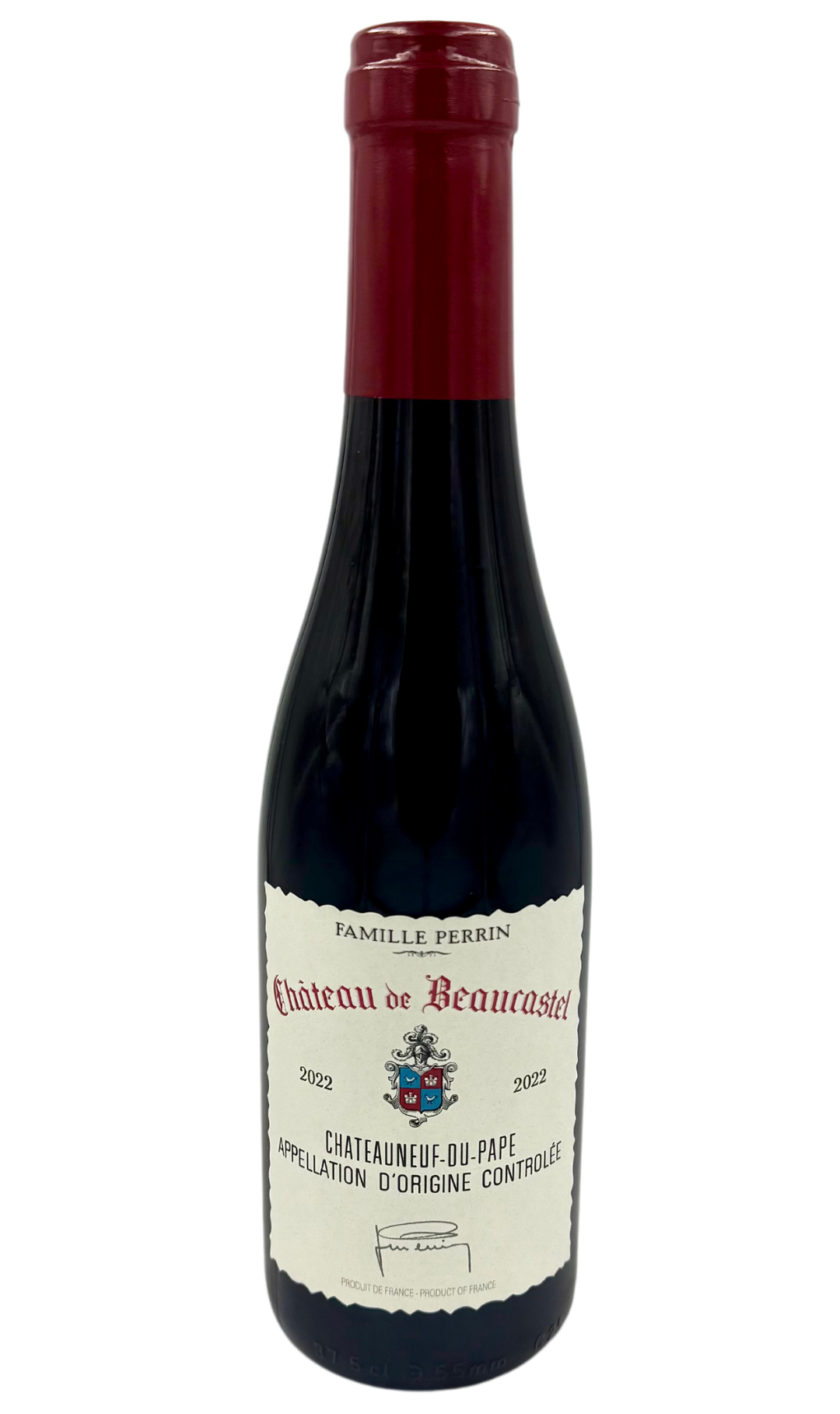 Châteauneuf-du-Pape - Château de Beaucastel Rouge 2022 - Famille Perrin en demi-bouteille 37,5cl