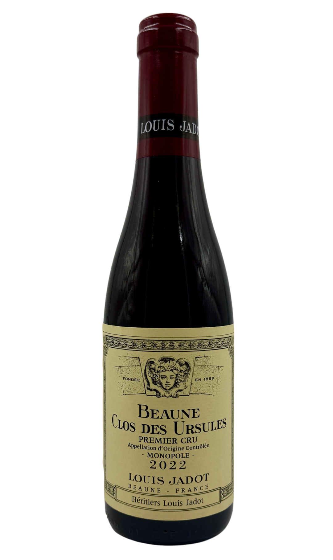 Côte de Beaune Rouge - Premier Cru Clos des Ursules 2018 - Monopole - Maison Louis Jadot in half-bottle 37.5 cl 