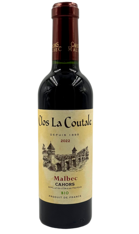 Cahors - Clos La Coutale 2022 en demi-bouteille 37,5cl