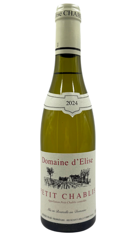 Petit Chablis 2024 - Domaine d'Elise - Demi-bouteille 37.5 cl