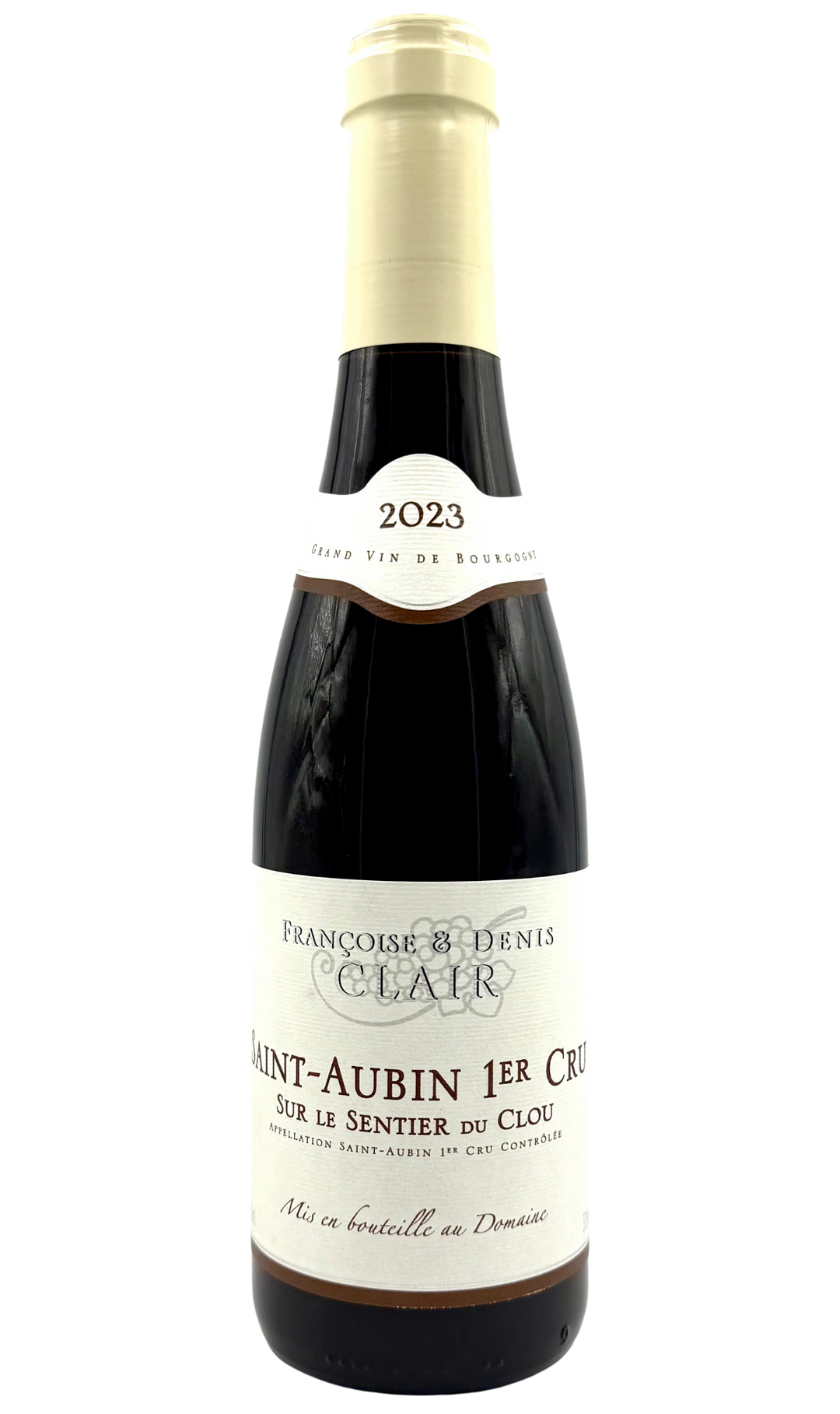Saint-Aubin Premier Cru Rouge « Sur le Sentier du Clou » 2023 - Domaine Françoise et Denis Clair en demi-bouteille 37.5 cl