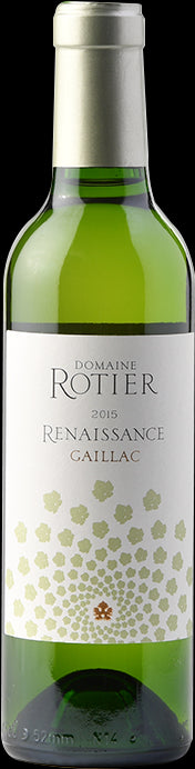 Gaillac - Blanc - Renaissance 2015 - Domaine Rotier en demi-bouteille 37.5 cl