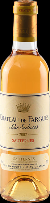 Sauternes - Château de Fargues 2002 - Château de Fargues in half-bottle 37.5 cl 