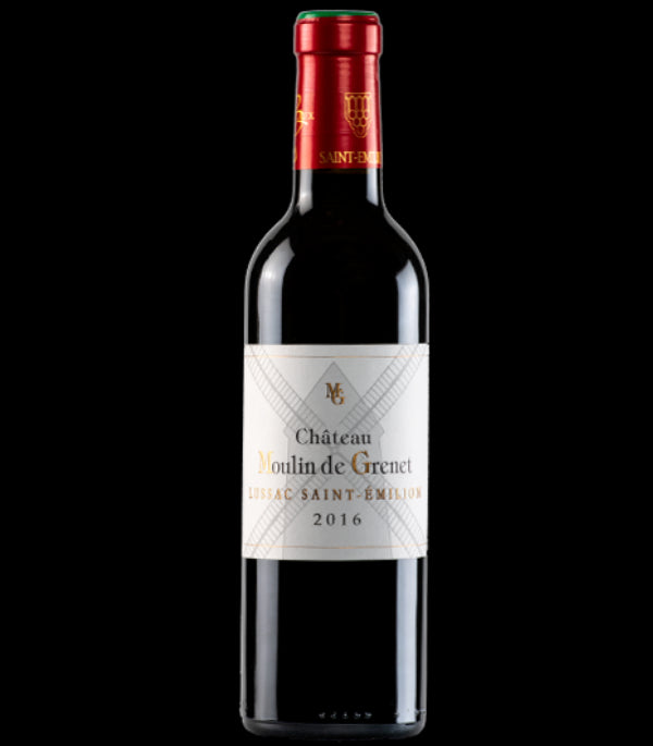 Lussac Saint-Emilion 2016 - Château Moulin de Grenet en demi-bouteille 37.5 cl