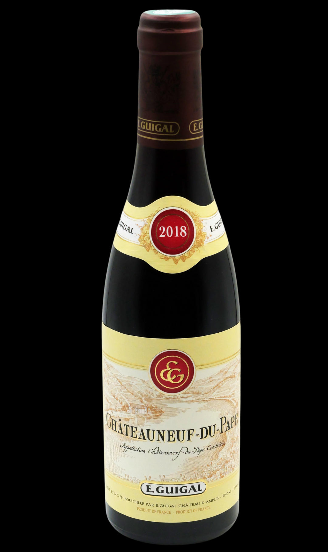 Châteauneuf du Pape Rouge - Classic 2018 - Maison E. Guigal in half-bottle 37.5 cl 