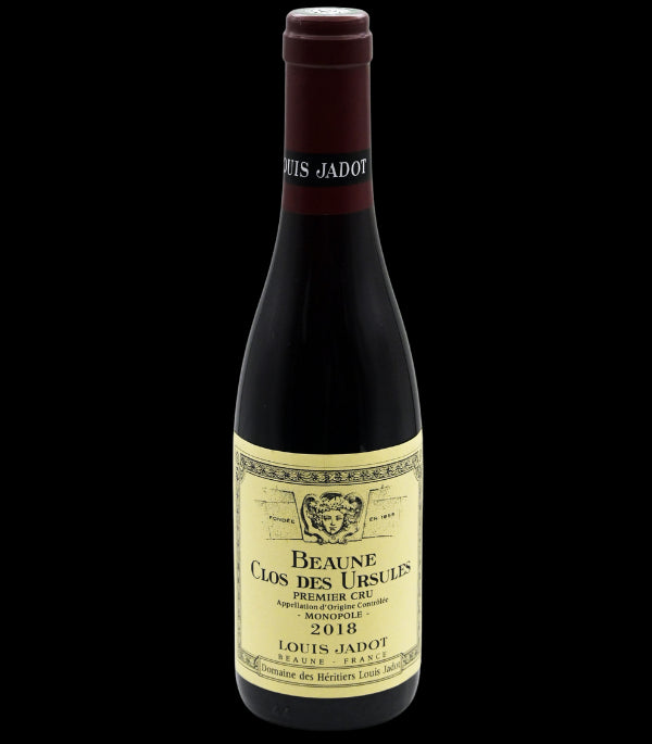 Côte de Beaune  Rouge - Premier Cru Clos des Ursules 2018 - Monopole - Maison Louis Jadot en demi-bouteille 37.5 cl