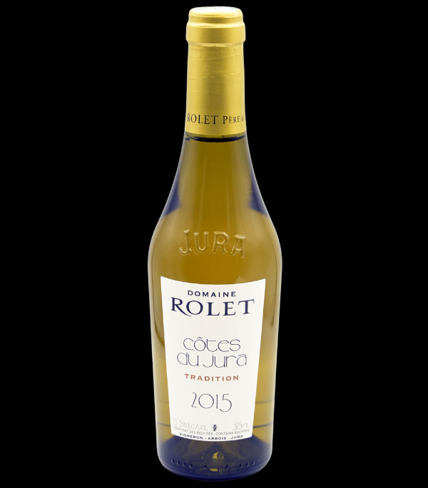 Côtes du Jura Blanc - Tradition 2015 - Domaine Rolet Père et Fils in half-bottle 37.5 cl