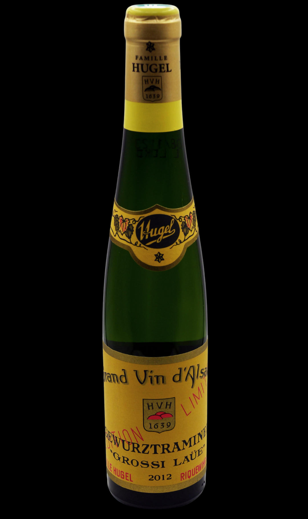 Gewurztraminer - Grossi Laüe 2012 - Famille HUGEL en demi-bouteille 37.5 cl