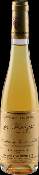 Gewurztraminer - Hengst Grand Cru Sélection de Grains Nobles 2008 - Domaine Zind Humbrecht en demi-bouteille 37.5 cl