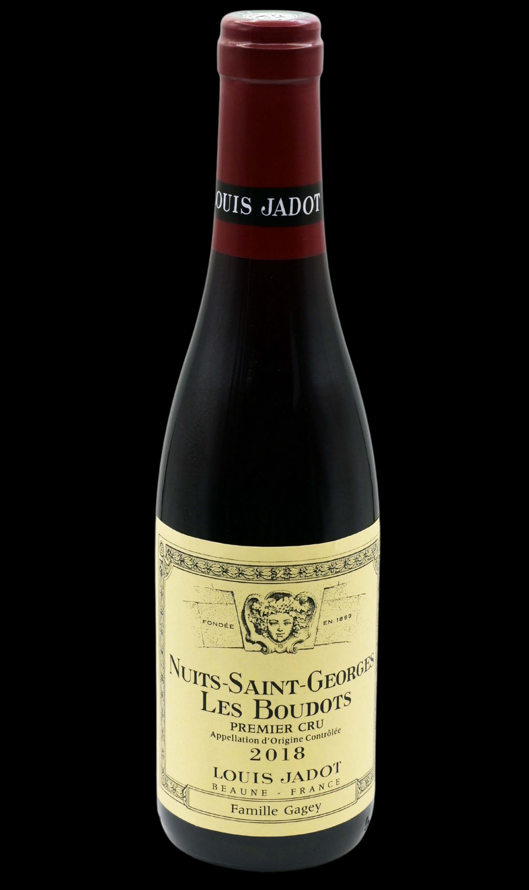 Nuits-Saint-Georges - Premier cru Les Boudots - 2018 - Maison Louis Jadot in half-bottle 37.5 cl 