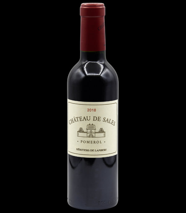 Pomerol - Château de Sales 2018 - Château de Sales in half-bottle 37.5 cl 