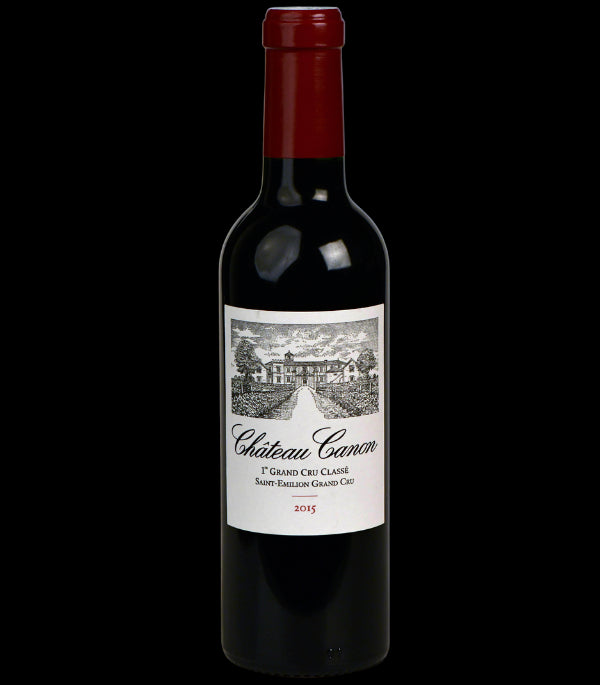 Saint-Emilion Premier Grand Cru Classé B 2015 - Château Canon en demi-bouteille 37.5 cl