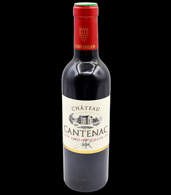 Saint-Emilion Grand Cru 2020 - Château Cantenac in half-bottle 37.5 cl