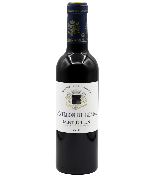 Saint-Julien - Pavillon du Glana 2018 - Château du Glana in half-bottle 37.5 cl